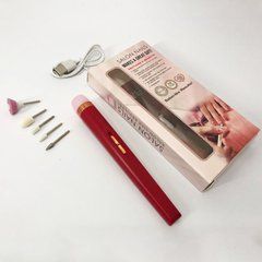 Фрезер для манікюру педикюру Flawless Salon Nails красный, Хороший фрезер, Фрезер для DA-807 манікюру оригінал 242407 фото