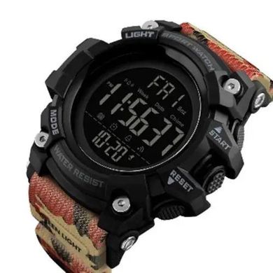 Годинник наручний чоловічий SKMEI 1384CMRD CAMOUFLAGE, фірмовий спортивний годинник. Колір: камуфляж ws97736-2 фото