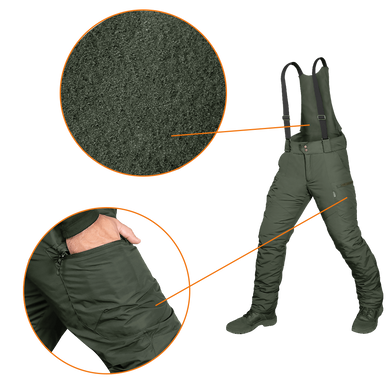 Зимние штаны Patrol Nylon Taslan Олива (7355), XL 7355-XL фото