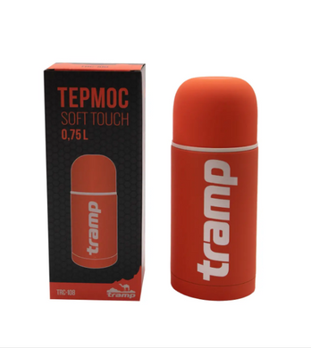 Термос Tramp Soft Touch 0,75 л оранжевый, UTRC-108-orange TRC-108-orange фото