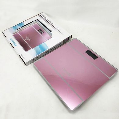 Весы напольные электронные iScale 2017D 180кг (0,1кг) с температурой весы напольные 180 кг. Цвет: розовый ws45389-1 фото