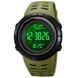 Годинник наручний чоловічий SKMEI 2070AG ARMY GREEN, армійський годинник протиударний. Колір: зелений ws81741 фото 2
