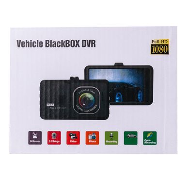 Відеореєстратор Binmer T710 Vegicle BlackBOX DVR Full-HD відеореєстратор топ 10 BT710B фото