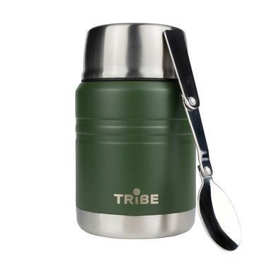 Термос Tribe Food Jar харчовий 0,45 л T-DE-0022, olive T-DE-0022-olive фото
