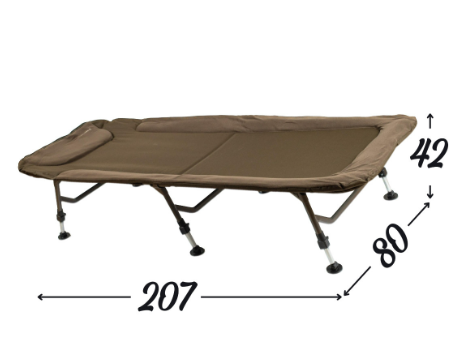 Коропова розкладачка Ranger BED 80 Fleece (Арт. RA 5525) RA5525 фото