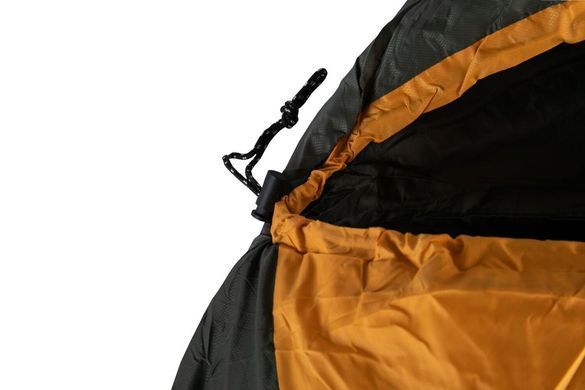 Спальний мішок Tramp Windy Light кокон лівий yellow/grey 220/80-55 UTRS-055 UTRS-055-L фото