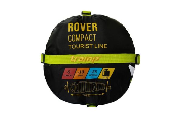 Спальний мішок Tramp Rover Compact правий (-5/-10/-25), UTRS-050C-R UTRS-050C-R фото