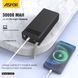 Power Bank Aspor A306 Fast Charge 30000mAh (USB-C/USB/Type-C/Lightning/22.5W)- чорний (900124) 900124 фото 4