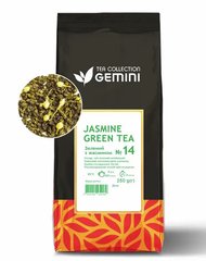 Чай Gemini листовой Jasmine Green Tea Зеленый чай с жасмином 250г 0074 фото