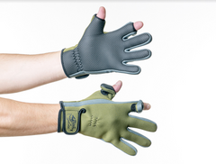 Неопренові рукавички для риболовлі Effort Tramp. Рукавички спінінгіста UTRGB-002-XL фото