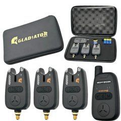 Набір сигналізаторів GLADIATOR RF298 3+1 Black з пейджером RF2983 фото