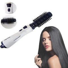 Фен-щітка для волосся фен, що обертається Gemei GM-4826, фен з насадкою брашинг, щітка для волосся, що обертається ws84966 фото