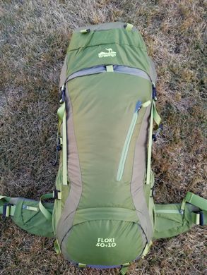 Рюкзак Tramp Floki туристичний зелений/олива 50+10л UTRP-046 UTRP-046-green фото