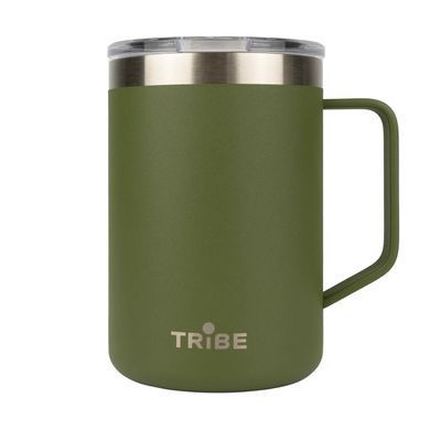 Термочашка Tribe Classic Mug 500 мл T-FA-0033, olive T-FA-0033-olive фото