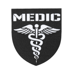 Шеврон Camotec Medic (7*8) Черный 9146 фото