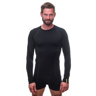 Термофутболка чоловіча Sensor Merino Active LS black 11109033, SM11MA-black-M SM11MA-black-M фото