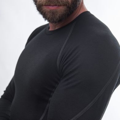 Термофутболка чоловіча Sensor Merino Active LS black 11109033, SM11MA-black-M SM11MA-black-M фото