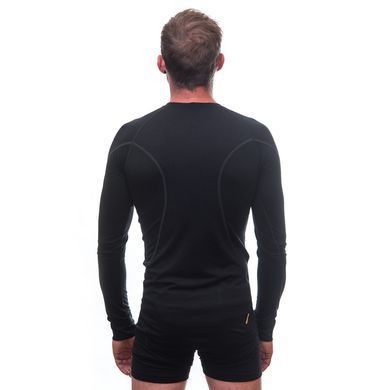 Термофутболка чоловіча Sensor Merino Active LS black 11109033, SM11MA-black-M SM11MA-black-M фото