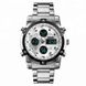 Часы наручные мужские SKMEI 1389SI SILVER, брендовые мужские часы. Цвет: серебряный ws98717-1 фото 2