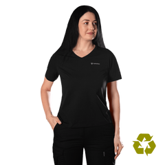 Футболка Pani Totem Logo V-neck Черная (8284) 8284(S) фото