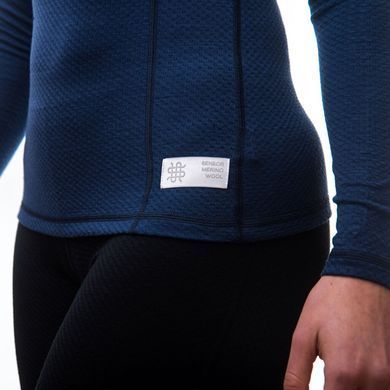 Термофутболка жіноча Sensor Merino DF LS deepblue 19200033, SW11M-deep-blue-S SW11M-deep-blue-S фото