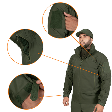 Куртка Phantom SoftShell Олива (7294), XL 7294-XL фото