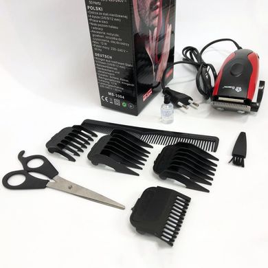 Машинка для стрижки DOMOTEC MS-3304, машинка для стрижки волос домашняя, подстригательная машинка ws27132 фото