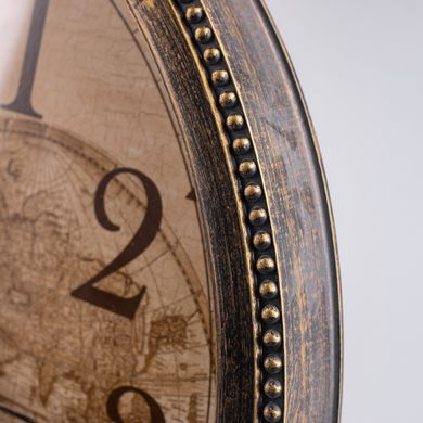 Часы настенные большие круглые Глобус HP211 фото