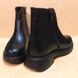 Жіночі весняні/осінні черевики із натуральної шкіри. 40 Розмір. Колір: чорний ws61997-2 фото 4