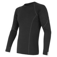 Термофутболка чоловіча Sensor Merino Active LS black 11109033, SM11MA-black-XXL SM11MA-black-XXL фото
