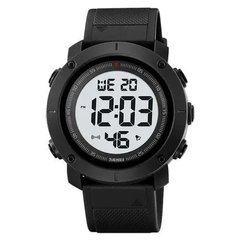 Годинник наручний чоловічий SKMEI 2122BKWT BLACK-WHITE, чоловічий тактичний годинник. Колір: чорний ws47755-1 фото