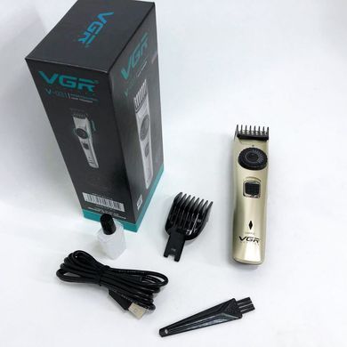 Многофункциональная аккумуляторная машинка для стрижки VGR V-031, Домашние машинки UM-224 для стрижки 144163 фото