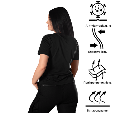Футболка Pani Totem Logo V-neck Черная (8284) 8284(L) фото