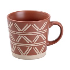 Чашка керамічна 350 мл для чаю чи кави Коричнева HP6176BE фото