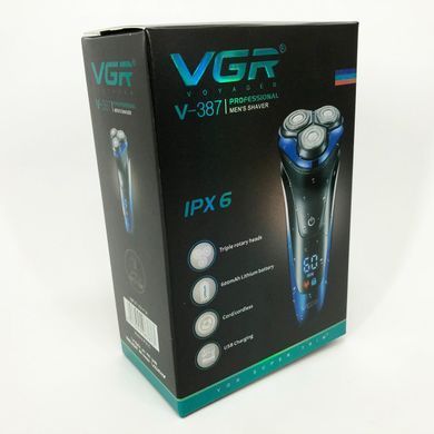 Триммер для бороды VGR V-387, Электро станки для бритья, Мужская электробритва TD-173 для бритья 480714 фото