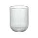 Склянка для напоїв фігурна прозора ребриста з товстого скла набір 6 шт Rainbow HP7112RB фото 2
