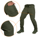Брюки SoftShell Vent Mesh Олива (7396), XL 7396-XL фото 4