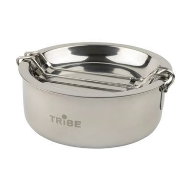 Набір посуду Tribe Tourist Set 1,2 л сталевий T-FG-0008-metal T-FG-0008-metal фото