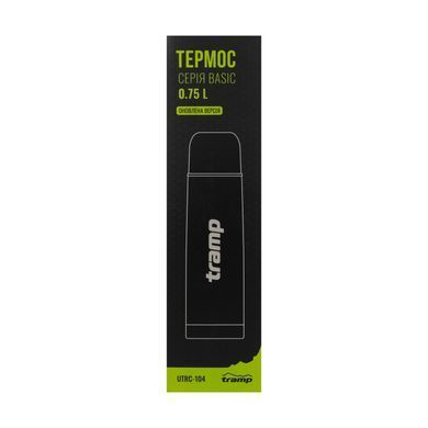 Термос TRAMP Basic 0,75 л UTRC-104, black UTRC-104-black фото