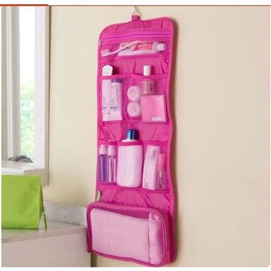 Органайзер дорожній сумочка Travel Storage Bag косметичка. Колір: рожевий ws58595 фото