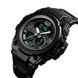 Часы наручные мужские SKMEI 1452BK BLACK, водонепроницаемые мужские часы. Цвет: черный ws63653 фото 4