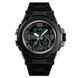 Часы наручные мужские SKMEI 1452BK BLACK, водонепроницаемые мужские часы. Цвет: черный ws63653 фото 2