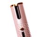 Стайлер для волосся автоматичний бездротовий 6 режимів 200°C плойка для завивки та укладання локонів портативна Рожевий HP7955P фото 3