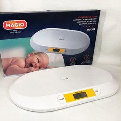 Ваги дитячі для немовлят Magio MG-303, підлогові ваги для немовлят ws45432 фото