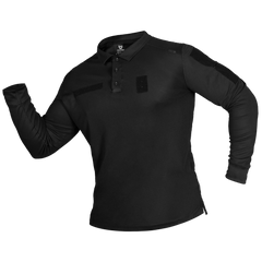 Поло Paladin Long LT CoolPass Pique Light Чорне (7367) 7367-XXXXL фото