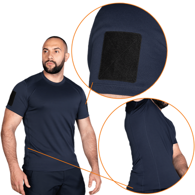Футболка Patrol CoolPass Pique LT Темно-синяя (8413) 8413(XXXL) фото