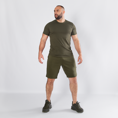 Шорти FitPro Cotton Темна Олива (8741) 8741(XL) фото