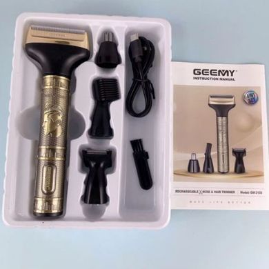 Электрическая мужская бритва для бороды Geemy GM-3158, Бритва для бороды, Триммер с YJ-128 регулируемой длиной 480798 фото