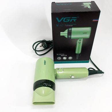 Фен для головы с гарантией VGR V-421, Фен для жестких волос, Фен для волос RX-568 с дифузором 481997 фото