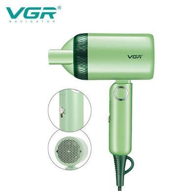 Фен для головы с гарантией VGR V-421, Фен для жестких волос, Фен для волос RX-568 с дифузором 481997 фото